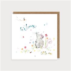 Welcome little one card