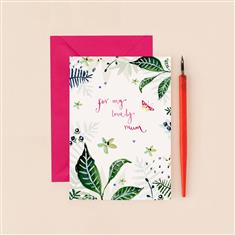 For My Lovely Mum Card