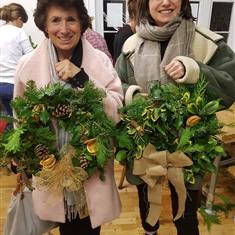 In Your Own Home Wreath Class 
